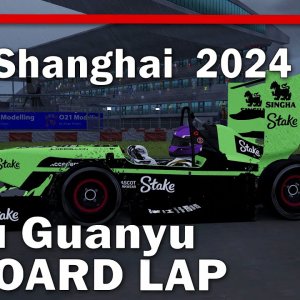 F1 2024 Formula Student Zhou Guanyu Onboard lap | mini Shangai | Assetto Corsa mods