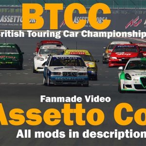BTCC In Assetto Corsa | FANMADE VIDEO| All mods in description (on YouTube)