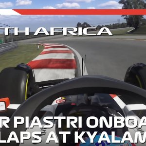 F1 2024 at Kyalami | Onboard with Oscar Piastri | #assettocorsa