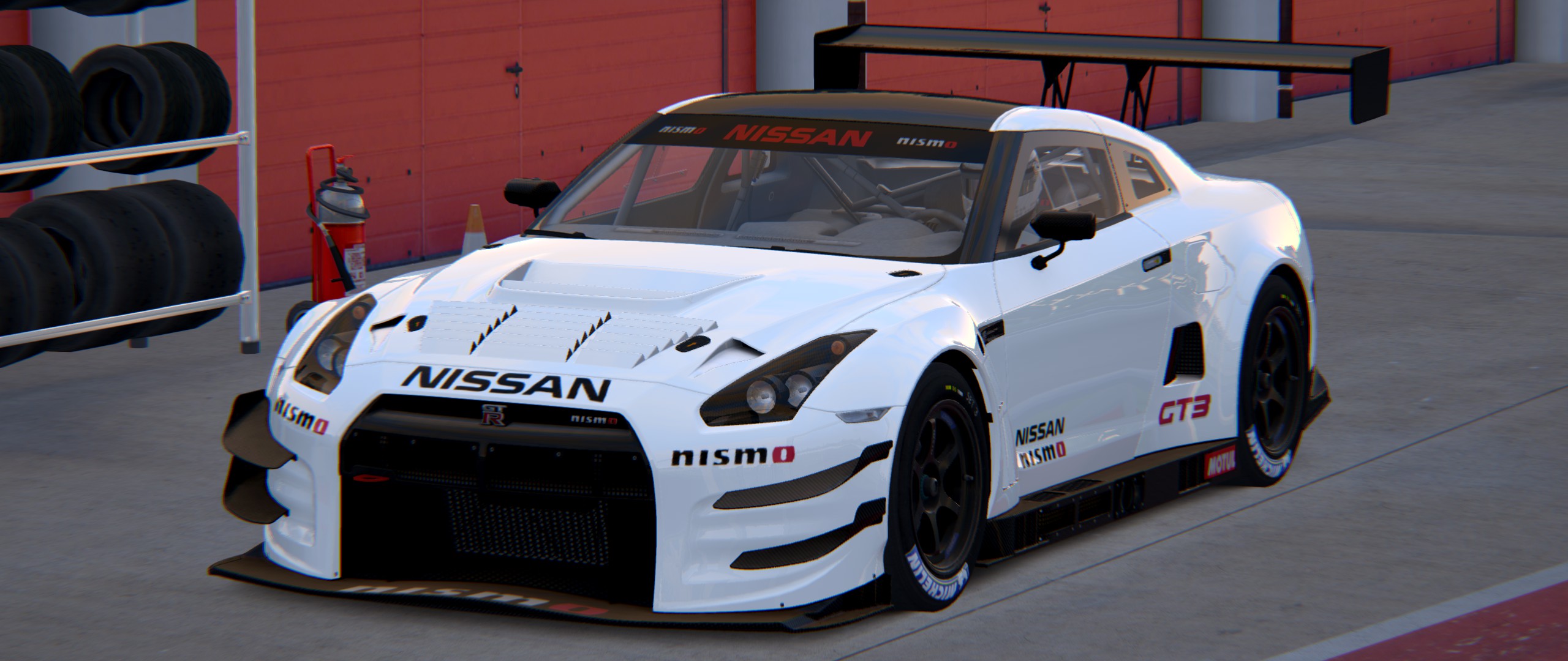 Nissan GTR GT3 white nismo pack | RaceDepartment