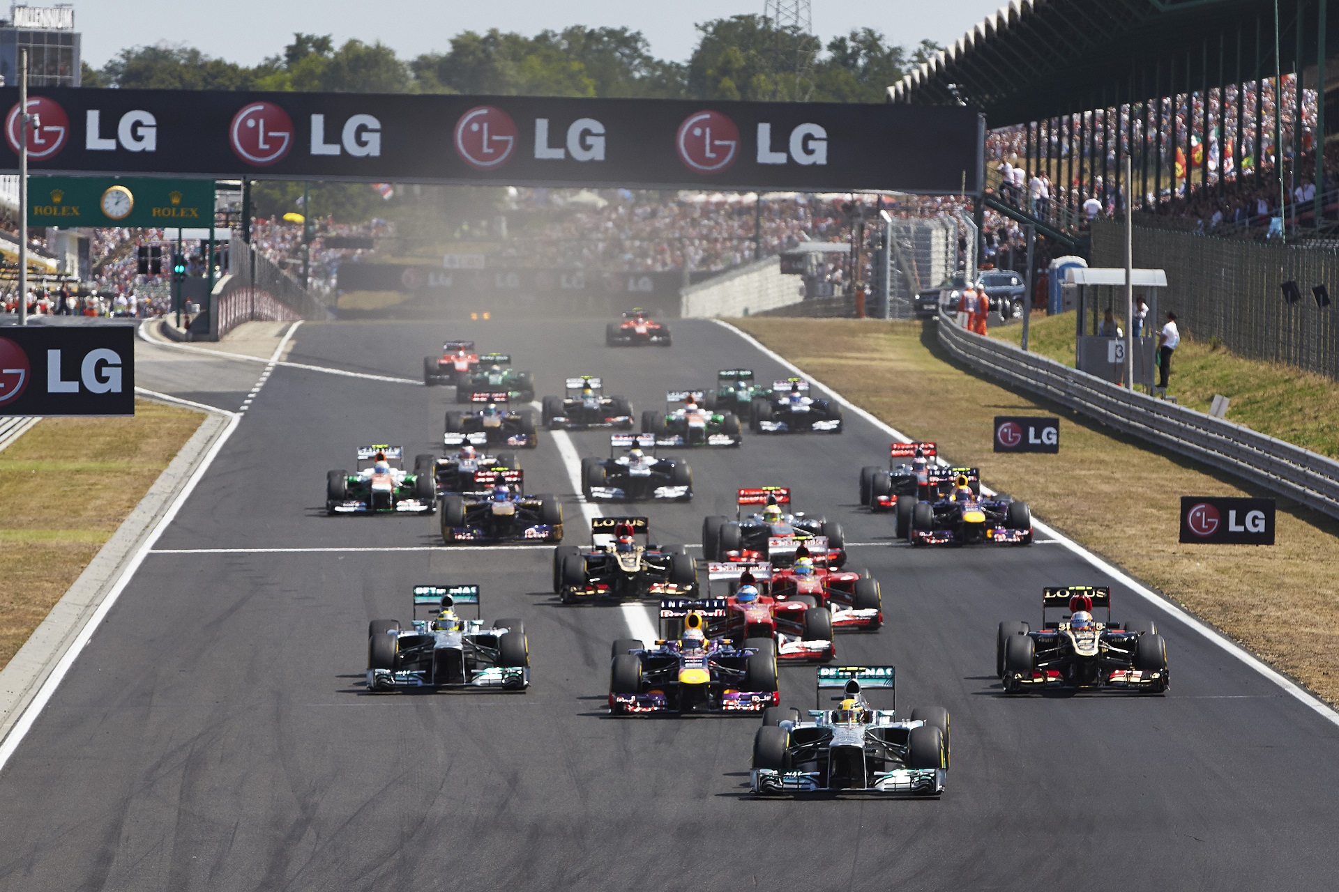 Foto do Circuito de Formula 1, GP Hungria , Budapest - foto by F1 f1tornello