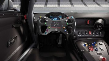 Cube Controls create a unique steering wheel for Mercedes-AMG GT Track Series