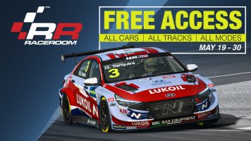 All RaceRoom Content Free to Access Until End of May
