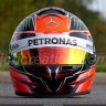 Helmet Esteban Ocon Team Mercedes & Manor
