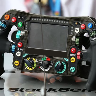 Mercedes Steering Wheel - Rosberg