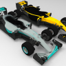 Mercedes & Renault 2017 3D Template