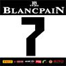 Bentley Continental GT3 Blancpain #7/#8 Skin Pack