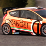 Ford Fiesta RS rally Orange 1 Racing 2017 by Amne Miqo Design