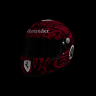 Ferrari Fantasy Helmet [Red and Black]