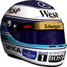 Mika Hakkinen 1998 Helmet