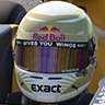 Sebastian Vettel's Red Bull 2012 Gold helmet