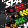 Mclaren 650s GT3  Strakka Racing 24hrs TOTAL SPA 2017 #42, #43, #59