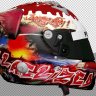 Sean Gelael Toro Rosso Helmet
