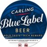 Beer carling blue label