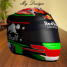 Brendon Hartley 2018 Helmet