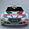 PEUGEOT 208 R5 Andreucci livery pack by P.designs