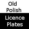 Old Polish Licence Plates Pack