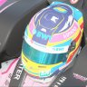 Alonso Force India helmet