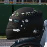 F1 2017 Mercedes Full Carbon Helmet