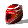 Template 3D - Driver Helmet 2014