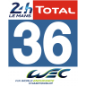 2019 Le Mans LMP2 Oreca 07 #36 Signatech Alpine Matmut