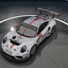 Porsche 911 GT3R 2019 RSR Design grey