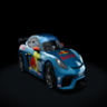 Porsche Cayman GT4 Skin for Guerilla Mods Porsche No 55 (OLD VERSION)