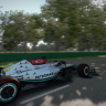 merc 2022 with wheel covers as in f1 2022 (official game)