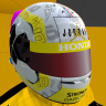 Aarava Archer Racing Helmet for Gasly. Season 7