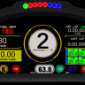 Sim Hub Overlay Replica with Frame for Aston Martin
