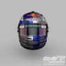 Sebastian Vettel 2022 Mexican GP helmet - ACSPRH Compatible