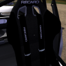 Recaro sport seat and steering wheel