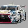 "Great Waves off Kanagawa" Art Car for Lexus RC F GT3 (ACC conv.)