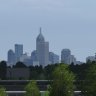 City skyline for Indianapolis Motor Speedway