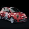 abarth500 assetto corse  with Gertrud Barkhorn