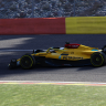 F1 2022 Yellow Mercedes