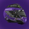Lewis Hamilton Classic Purple Helmet