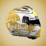 Max Verstappen Gold Helmet