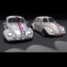 Herbie The Love Bug Skin for VW Beetle 1600 mod