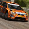 Ford Focus WRC "Solberg Orange Team" painted by Xylo