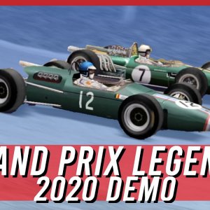 Grand Prix Legends 2020 Demo - My first time trying GPL