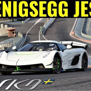 Koenigsegg Jesko | First Laps Driven in Anger Around Spa | Assetto Corsa | 4K