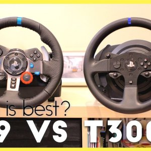 Logitech G29 vs Thrustmaster T300RS side by side review