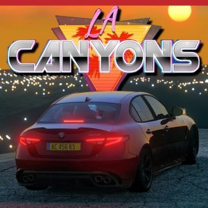 The ULTIMATE Playground - LA Canyons 1.2 Assetto Corsa mod