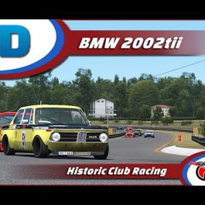 BMW 2002 tii @ CTMP rfactor 2 Onboard races RaceDepartment (from 12 to 5 and out)