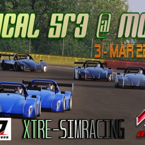 Radical SR3 @ Monza WCD Xtre simracing Ac Academy Races1 and 2
