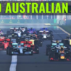 Simulating the 2020 Australian GP | F12019 | 4K