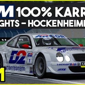 Hockenheimring Highlights | DTM 2002 100% Karriere | Assetto Corsa Mod
