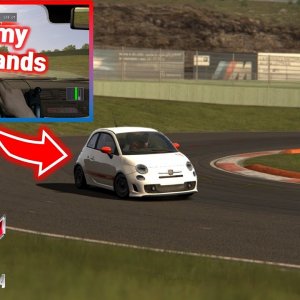 Assetto Corsa / POV / KETENG 900 / Why do I only play hard games? / Vallelunga / Abarth 500 esseesse