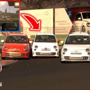 Assetto Corsa / They are close friends / Vallelunga / Abarth 500 esseesse